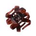 Gimme Beauty - Strong ClickFit Claw Clip in Brown - For Thick  Medium  and Fine Hair Types - Trendy Hair Accessories for Women & Men - All Day Firm Hold  No Slip Technology - 1 pc