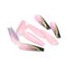 Brishow French Press-On Nails - Long Ballerina Acrylic with Gold Glitter 24-Piece Set for Women & Girls - Buy Online on SooperMarket.com