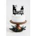 Hunting Birthday Cake Topper - Hunter in Tree Stand Aiming the Deer - Camping Themed Deer Hunter Cake Topper for Men' Birthday Party Supplies (Deer Hunter) - Buy Online on SooperMarket.com