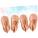 Amosfun 2 Pairs Gel Moisturizing Sleeves Heel Room Socks Height Increase Socks Silicone Moisturizing Socks Lotion Socks Plantar Inserts Lightweight Socks Foot Women's Beach Socks - Buy Online on SooperMarket.com