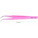 Lash Tweezers 2 Types Straight and Curved Tip Tweezers Nipper Stainless Steel Eyelashes Tweezers Accurate Portable Pincet for Eye Lashes Grafting Extension(ESD - Buy Online on SooperMarket.com