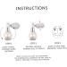 KALLORY 4pcs Body Powder Spray Glitter Highlighter Eyeshadow Pressed Powder Spray Face High Gloss Spray Body Shimmer Spray Highlighter Powder Spray Glitter Highlight Powder Spray Miss Hair 7.5X6.9CM As Shown - Buy Online on SooperMarket.com