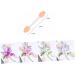 KALLORY 30pcs Eyeshadow Brush Make up Applicators for Face Eye Shadow Brush Highlight Brush Double Head Miss - Buy Online on SooperMarket.com