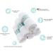 Soft Bamboo Baby Washcloths - 6 Pack 10x10 Inch - 2 Layer Absorbent Towel for Newborns - Gentle Baby Wipes for Delicate Skin - Shower Registry Essential - Buy Online on SooperMarket.com