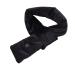 Topyond heated scarf USB Smart Soft Neck heating pillows 3 gears 25 to 45 cotton carbon fiber material electrical neck warmer for men and women when riding winter (black)