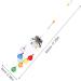OSALADI 1PC car Trim car Decoration Crystal Pendant Hanging Ornament for Home Decorate Chandelier Water Drop - Buy Online on SooperMarket.com