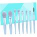 BELLIFFY 8pcs Powder Brush Eyeshadow Makeup Cosmetic Face Brushes Makeup Face Brushes Facial Kit Blue Wooden - Buy Online on SooperMarket.com