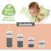 Nordlif Portable Milk Powder Dispenser Pot - Non-Spill, Stackable, BPA Free (4 Layers) - Buy Online on SooperMarket.com