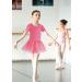 MOLLDAN Girls Ballet Leotard with Shiny Skirt and Ruffle Sleeves - Z-bow Burgundy - Size 6-8 Years - Buy Online on SooperMarket.com