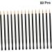 Baluue 100 Pcs Eye Makeup Tools Eyeliner Applicator Tool Gel Eyeliner Pencil Eyeliner Brushes Orange - Buy Online on SooperMarket.com