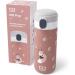 Monbento Kids Insulated Water Bottle - 12 Oz - Leakproof - Hot/Cold 12 Hours - BPA-Free - Pink Cinnamon Fox - Buy Online on SooperMarket.com