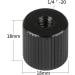CAMVATE 1/4 -20 Female Screw Double Thread Adapter - Extension Arm Accessory - Buy Online on SooperMarket.com