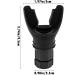 UPIQNG Breathing Lung Trainer Breathing Exercise Device Adjustable Resistance Breathing Exerciser Portable Expiratory Inspiratory Muscle Trainer Fitness Trainer Black - Buy Online on SooperMarket.com