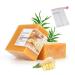 Buy Vegan Ginger Bar Soap - Lymphatic Detox Natural & Organic Soap Gift Set with Soap Savers for Men Women & Kids | International Shipping Available - Buy Online on SooperMarket.com