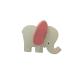 Lanco 8424678912373 Teething ring Elephant Ears 100% natural rubber white 200 g