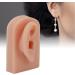 Silicone Right Human Ear Model for Jewelry Display and Piercing Practice - Dark Skin - Buy Online on SooperMarket.com