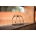 Equinate Stirrups Luna 10cm Gold - Anti-Slip Rubber Tread | Ideal for Adults & Children - 2 Pieces - Shop Internationally - Buy Online on SooperMarket.com