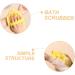 Beavorty Bath Towel & Loofah Set - Essential Shower Accessories for Women | Body Scrubbers & Bathroom Essentials 19.50X12.50X3.00CM - Buy Online on SooperMarket.com