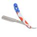 Premium Straight Edge Stainless Steel Razor for Men - Rust & Corrosion Resistant Manual Shaving for Beards & Eyebrows - Perfect for Home & Salons - Buy Online on SooperMarket.com