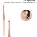 7pcs Stainless Steel Spiral Earwax Cleaner Set - Portable Ear Pick Spoon Tool Kit in Rose Gold - Buy Online on SooperMarket.com