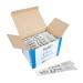 ForPro O-Files Foam Board Double-Sided Manicure Nail File 100/180 Grit Individually-Wrapped 6 L x .75 W White 100-Count Foam Boards