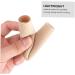 Healeved Gel Toe Separator & Thumb Protector Set - Elastic Wrap Bandages for Toe and Finger Support - Ribbed Sleeve Design - Flesh Color - 2pcs - Buy Online on SooperMarket.com