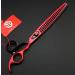 Purple Dragon 8.0 inch Professional Pet Grooming Scissors - Dog Chunker Shears - Buy Online on SooperMarket.com