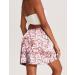 Ekouaer Women's Athletic Skorts - Pink Floral X-Large - Lightweight Golf & Tennis Skirt with Inner Shorts and Pocket for Running & Workout - Sports Skorts - Buy Online on SooperMarket.com