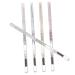MUSISALY 5pcs Anti-perspiration Eyebrow Pens Ash Brown Eyebrow Pencil Brow Pencils Best Eyebrow Pencil Paste