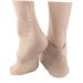 Healeved 1 Pair Heel Anti-Crack Socks Silicone Heel Pads for Plantar (Khaki) Plantar Heel Cup Heel Socks for Cracked Feet Dry Heels Socks Sleeve Breathable Men and Women Size 1