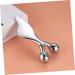 Beavorty 2pcs Dolphin Scraping Board Tools Walker Face Massage Roller Eye Manual Roller for Lady Facial Rollers Face Roller Facial Massaging Tool Stainless Steel Woman Double Head Massager 11.40X4.70X3.00CMx2pcs Silverx2pcs - Buy Online on SooperMarket.com