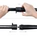 Zealite 6 in 1 Curling Wand Set - Interchangeable Ceramic Barrels & Heat Resistant Glove | International Shipping Available - Buy Online on SooperMarket.com