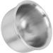 GFRGFH Men's Stainless Steel Shaving Soap Bowl | Professional Portable Barber Mug for Home & Shop Use - Buy Online on SooperMarket.com