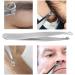 Nose Hair Tweezers Stainless Steel Round Tip Face Hair Remover Eyelash Eyebrow Tweezers Eyelash Tweezers - Buy Online on SooperMarket.com