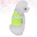 Buy Villcase Reflective Safety Vest for Dogs | High Visibility Breathable Summer Clothing | Fluorescent Yellow Size L | Ideal for Walking Running Hiking - Buy Online on SooperMarket.com