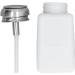 Haofy Press-Type Dispenser Pump with 200ml Capacity Featuring an ESD Static Stainless Steel Lid for Dispensing Acetone IPA Solvent Oil Press Type Dispenser Pump with (White) - Buy Online on SooperMarket.com