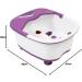 Shop Homedics Deep Soak Luxury Foot Spa - Circulatory Foot Bath with Massage Inserts Pedicure Attachment & Water Heating - Buy Online on SooperMarket.com