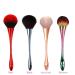 Professional Foundation Powder Makeup Brush - Synthetic Blending Brush with Metal Handle for Flawless Face Makeup - Buy Online on SooperMarket.com