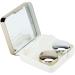 Akozone Reflective Contact Lens Container & Holder Set Cute Eye Care Travel Box with Mirror for Lentils Pink & Gold - Buy Online on SooperMarket.com