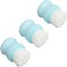 Deep Cleansing Dual Face Brush | Blackhead Removal & Exfoliating Massage Tool | Silicone | Travel-Friendly Beauty Essential - Buy Online on SooperMarket.com