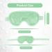 Gamufw Cooling Eye Mask Hot Cold Therapy Gel Eye Mask for Puffy Eye Migraine Relief Headache Dark Circles Dry Eyes Swollen Eyes Sinus Pain (Green) - Buy Online on SooperMarket.com