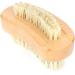 Demeras Wooden Foot 9x5x5 natura Beech Double Sided Nail Brush Remove Dead Skin Cutin Nail Brush Manicure Tool - Buy Online on SooperMarket.com