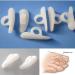 Beavorty Toe Separator 4 Pairs - Hammer Toe Straightener & Crests Splints for Foot Pain Relief | Toe Spacers for Overlapping Toes, Bunions | Footcare Solution - Buy Online on SooperMarket.com