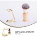 ZBJBinCH Shaving Brush Holder Deluxe Shaving Stand Shaving Razor and Brush Stand for Safety Razor Stand Place manual shaving foam brush Stainless Steel (Golden Without Brush) - Buy Online on SooperMarket.com