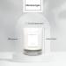 Lombardi Home Vanilla Fragrance Candle - Vegan & Organic Soy Wax in White Glass Vessel | 46h Burn Time - Perfect Home Decor Gift - Buy Online on SooperMarket.com
