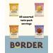 Border 4 Varieties Crafted Biscuits - Pack of 2 x 48 Mini Multipacks Individually Wrapped Biscuits & Cookies Gift Hamper Box. Great for Lunchbox Snacks Part Bag Fillers. - Buy Online on SooperMarket.com