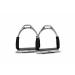 AMKA safety stirrups extremely flexible made of stainless steel rubber cover 015/042A