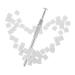 PLAFOPE 1 Set Nail Art Scratch Pen Set Nail Art Tools Manicure Tools Sponge Nail Art Pick up Tool Manicure Nail Art Tool Stainless Steel