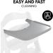 Hauck Alpha+ Wooden Tray Grey - FSC Certified Beechwood Highchair Tray - Buy Online on SooperMarket.com