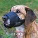 Trixie 19262 Black Dog Muzzle with Mesh Insert - Polyester S-M | 1 Piece for Comfortable & Safe Training - Buy Online on SooperMarket.com